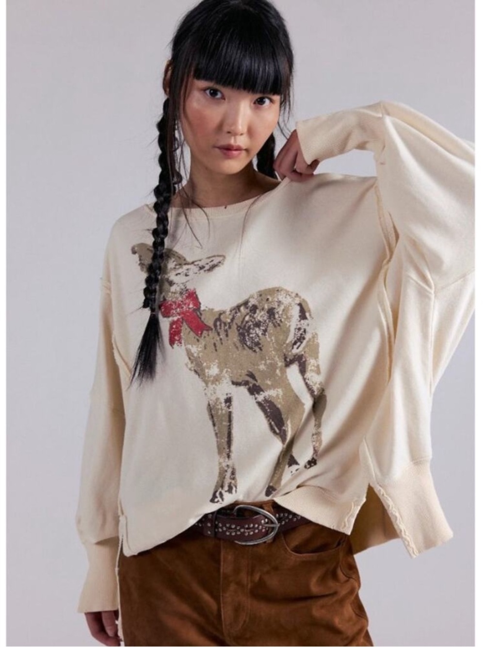 NWT FREE PEOPLE WE THE FREE GRAPHIC CAMDEN 🦌